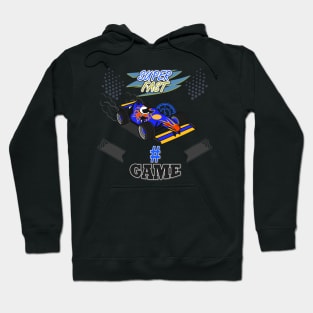 F1 Racing design Blue Hoodie